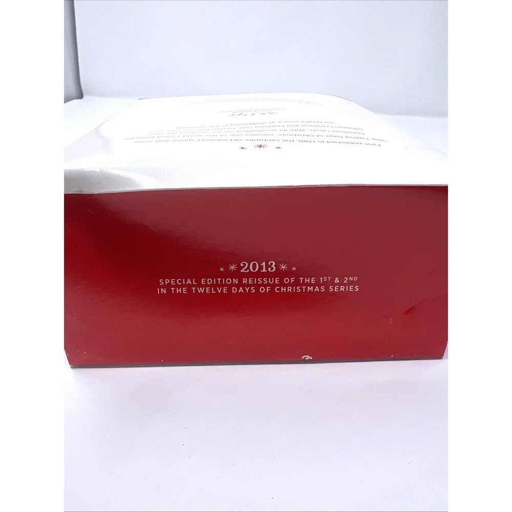HALLMARK KEEPSAKE 2013 SPECIAL EDITION REISSUE OF 1ST & 2ND 12 DAYS OF CHRISTMAS